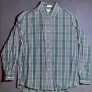 Aeropostale Men’s Long Sleeve Button Shirt | 100% Cotton | Size Small